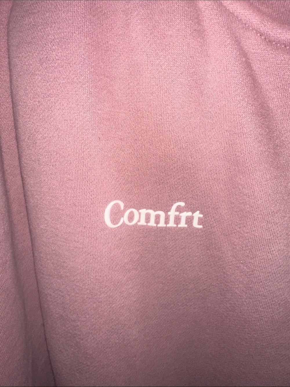 Comfrt Women's ORCHID Zip Bomber Jacket with Hood set with bottom.NEW - Picture 2 of 4